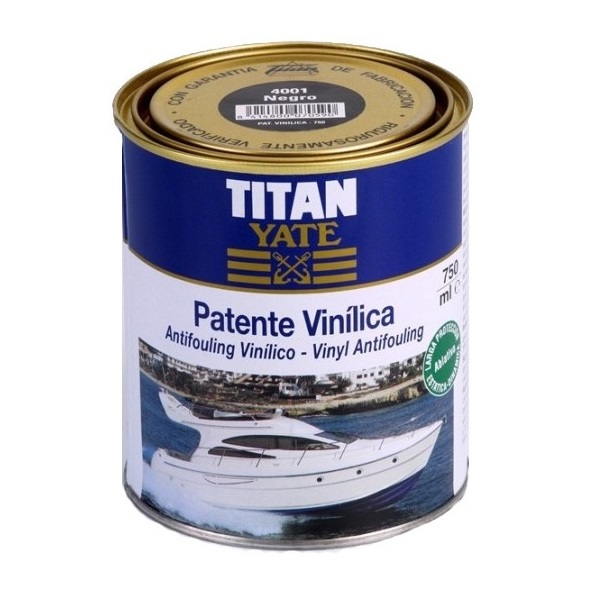Titan – Patente Anti-Incrustante Vinilica (Azul Cobre / 4003) – 4L - Image 2