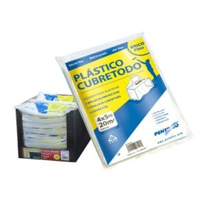 Pentrilo – Cobertura Plástico Fina – 4 X 5 M
