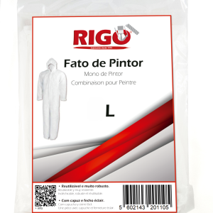 Fato Descartável Para Pintura (L)