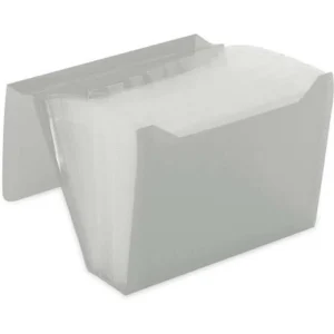 Pasta Sanfonada para Duplicata Cristal com 31 Divisórias e Elástico – unidade