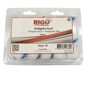 Carga Mini Antigota Azul 10cm (Blister 10 un.)