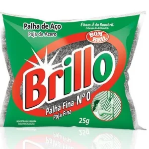 Palha de Aço N. 0 Fina – Limpeza Profissional e Polimento de Superfícies