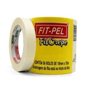 Fita Crepe Fiti-Pel – 18mm x 50m – unidade