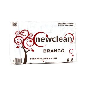 Papel Toalha Interfolhado Ecominas Branco 20×21 – Pacote com 800 Folhas