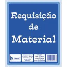 Talão de Requisição Tamoio 1 Via  156mm x 219mm 50 Folhas – unidade