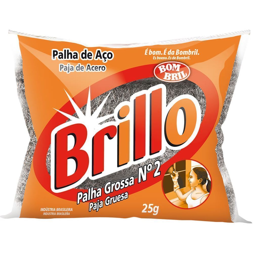 Palha de Aço N. 2 Grossa – Abrasivo Industrial para Limpeza Pesada e Construção - Image 2