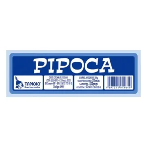 Ficha de Consumo Tamoio – Pipoca – Bloco com 50 Folhas – Unidade