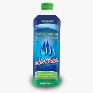 Limpa Bordas de Piscina Cris Água 1L – Removedor de Gordura e Sujeira – Biodegradável