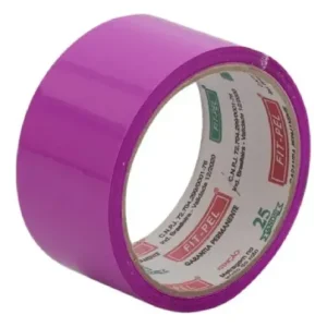 Fita Adesiva Colorida Roxa 48mm x 45m Fiti-Pel – unidade