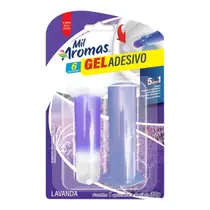 Gel Adesivo Sanitário Mil Aromas Lavanda – Aplicador com 6 Doses