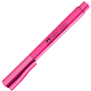 Caneta Marca Texto Faber-Castell Grifpen Rosa – O Marcador n.º 1 para Escritórios