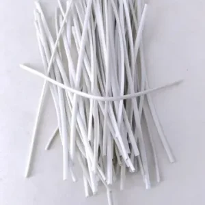 Fecho Plástico (Araminho) Branco 10cm – pacote com 1 quilo