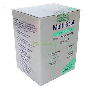 Álcool em Gel 70% Refil Multi Sept Trilha 800ml – unidade