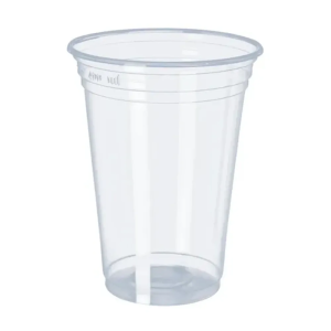 Copo Descartável PP 440ml Transparente First – Pacotes com 50