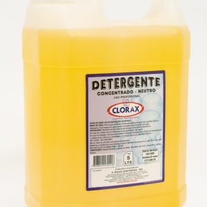 Detergente Líquido Neutro Clorax 5 Litros