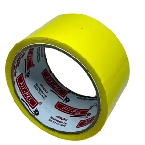 Fita Adesiva Colorida Amarela 48mm x 45m Fiti-Pel – unidade