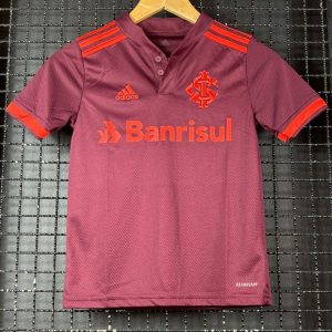 Camisa Internacional Adidas 2021 terceiro uniforme infantil