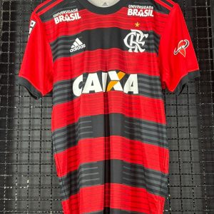 Camisa Flamengo Adidas 2018 Léo Duarte ‘’Alvim’’ rubro-negra
