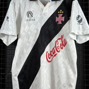 Camisa Vasco Finta 1990 Coca-Cola branca