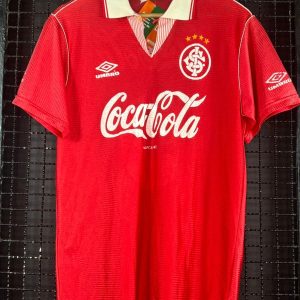 Camisa Internacional Umbro 1993 vermelha