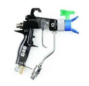 Graco – Airless Pistolas (assistidas a ar) – G40 Pistola, ponta corrida Ffa210 (sem ventilador regulador)