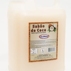 Sabão Líquido de Coco Clorax 5 Litros