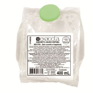 Sabonete Espuma Antisséptico Trilha Exaccta 400ml