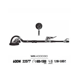 Werku – Lixadeira Circular P/Paredes Tetos – 225MM / 750W