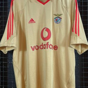 Camisa Benfica Adidas 2003 dourada