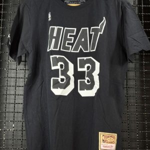 Camisa Miami Heat Mitchell & Ness Alonzo Mourning NBA basquete