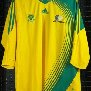 Camisa África do Sul Adidas 2008 manga três quartos