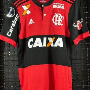 Camisa Flamengo Adidas 2017 Everton Sul-Americana Rubro negra