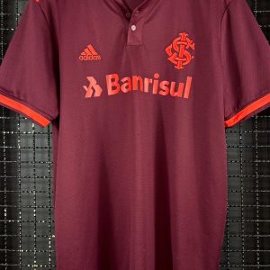 Camisa Internacional Adidas 2021 terceiro uniforme vinho
