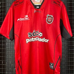 Camisa Brasil de Pelotas Placar 2004 vermelha