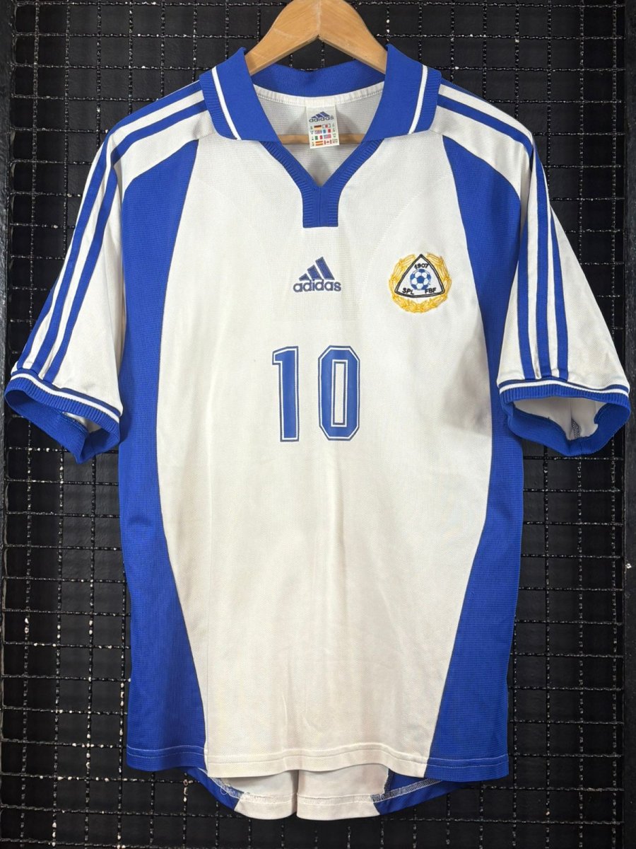 Camisa Finlândia Adidas 2000 Litmanen branca