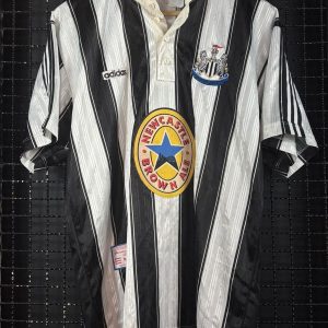 Camisa Newcastle Adidas 1996 Asprilla