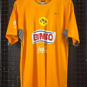 Camisa América – MEX Nike 2004 Guillermo Ochoa autografada Total 90 goleiro