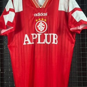 Camisa Internacional Adidas 1997 autografada