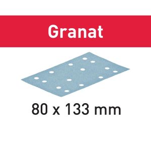 Folhas De Lixar Stf 80×133 Gr/10 Granat