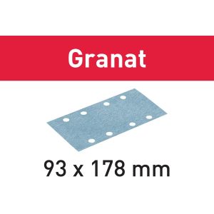 Folhas De Lixar Stf 93×178 Gr/50 Granat