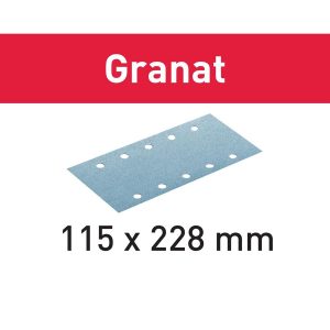 Folhas De Lixar Stf 115×228 Gr/50 Granat