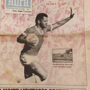 Jornal Zero Hora Internacional tetracampeão gaúcho 1972