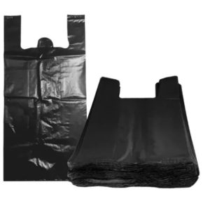Sacola Plástica Preta – Tamanho 40×50 – Pacote de 1kg